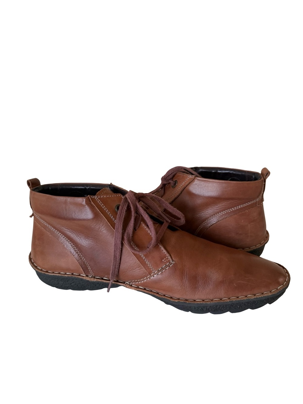 Pikolinos Boots Men’s Brown Leather Men’s SZ 45 US  11.5-12  Lace Up Ankle - Picture 4 of 9